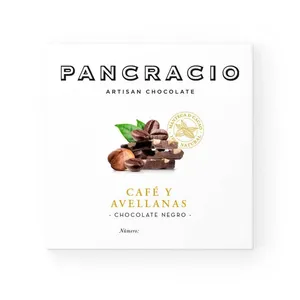 Pancracio Coffee and Hazelnuts Mini Dark Chocolate bar