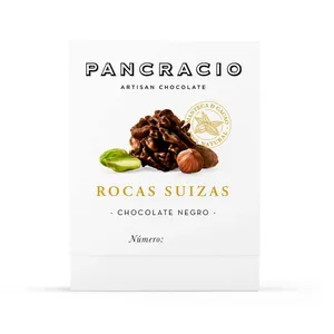 Pancracio Swiss Dark Chocolate Rocks